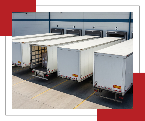 Loading trailers at a warehouse